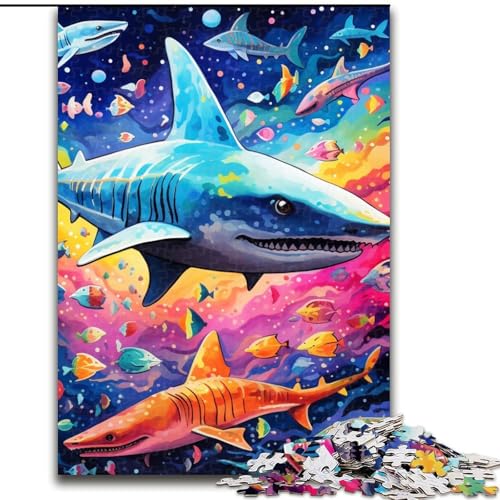 1000-teiliges Puzzle für Erwachsene, Meerestiere-Puzzle aus Pappe, für Teenager und Familienspaß, 1000 Teile(26x38cm) von LiJianXXE