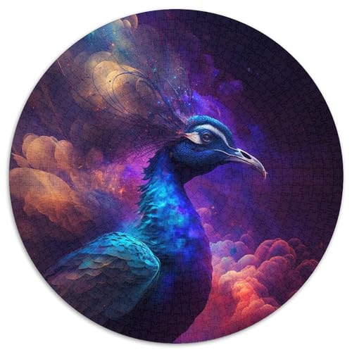 1000-teiliges Puzzle für Erwachsene, Pfauen-Puzzle für Erwachsene, Denkspiel für Teenager, 67,5 x 67,5 cm 1000-teiliges Puzzle für Erwachsene, Pfauen-Puzzle für Erwachsene, Denkspiel für Teenager, 67,5 x 67,5 cm von LiJianXXE