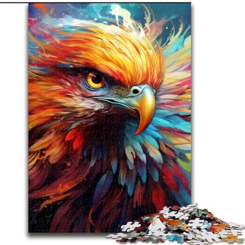 1000-teiliges Puzzle für Erwachsene, Phoenix, aus Holz, anspruchsvolles Denkspiel für Teenager, 50x75cm, für Feiertage, Geburtstage und Familienspieleabende 1000-teiliges Puzzle für Erwachsene, Phoenix, aus Holz, anspruchsvolles Denkspiel für Teenager, 50x75cm, für Feiertage, Geburtstage und Familienspieleabende von LiJianXXE