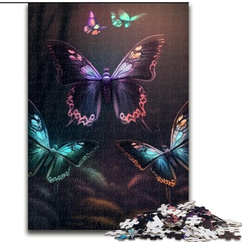 1000-teiliges Puzzle für Erwachsene, Schmetterlingskunst, aus Holz, lustiges Geschenk und Beschäftigung für zu Hause, 50x75cm, Denkspiel für Teenager 1000-teiliges Puzzle für Erwachsene, Schmetterlingskunst, aus Holz, lustiges Geschenk und Beschäftigung für zu Hause, 50x75cm, Denkspiel für Teenager von LiJianXXE