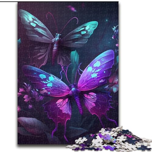1000-teiliges Puzzle für Erwachsene, Schmetterlingskunst, aus Holz, lustiges Geschenk und Beschäftigung für zu Hause, 50x75cm, Denkspiel für Teenager 1000-teiliges Puzzle für Erwachsene, Schmetterlingskunst, aus Holz, lustiges Geschenk und Beschäftigung für zu Hause, 50x75cm, Denkspiel für Teenager von LiJianXXE