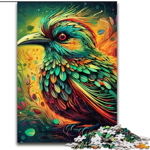 1000-teiliges Puzzle für Erwachsene, Spatz aus Holz, anspruchsvolles Denkspiel für Jugendliche, 50x75cm, für Feiertage, Geburtstage und Familienspieleabende 1000-teiliges Puzzle für Erwachsene, Spatz aus Holz, anspruchsvolles Denkspiel für Jugendliche, 50x75cm, für Feiertage, Geburtstage und Familienspieleabende von LiJianXXE