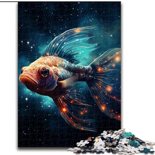 1000-teiliges Puzzle für Erwachsene, Sternenhimmel-Goldfisch, aus Holz, Kinder ab 14 Jahren, 50x75cm, anspruchsvolles Denkspiel – entspannendes Spielzeug für Teenager 1000-teiliges Puzzle für Erwachsene, Sternenhimmel-Goldfisch, aus Holz, Kinder ab 14 Jahren, 50x75cm, anspruchsvolles Denkspiel – entspannendes Spielzeug für Teenager von LiJianXXE