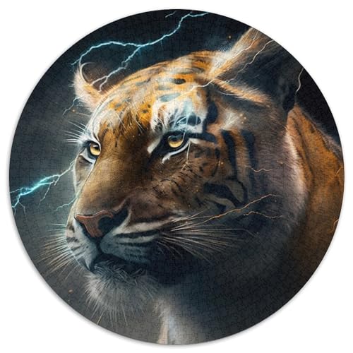 1000-teiliges Puzzle für Erwachsene, Tiger-Puzzles für Erwachsene, Denkspiel für Teenager, 67,5 x 67,5 cm 1000-teiliges Puzzle für Erwachsene, Tiger-Puzzles für Erwachsene, Denkspiel für Teenager, 67,5 x 67,5 cm von LiJianXXE