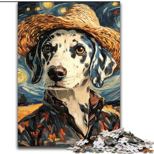 1000-teiliges Puzzle für Erwachsene, Van Gogh Dalmatiner, aus Holz, Kinder ab 14 Jahren, 50x75cm, Denkspiel für Teenager, Spieleabend mit der Familie 1000-teiliges Puzzle für Erwachsene, Van Gogh Dalmatiner, aus Holz, Kinder ab 14 Jahren, 50x75cm, Denkspiel für Teenager, Spieleabend mit der Familie von LiJianXXE