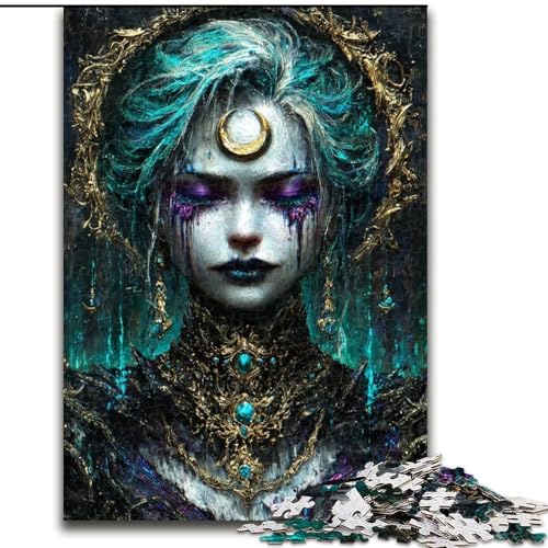 1000-teiliges Puzzle für Erwachsene, mystischer Naturgeist, Spielzeug, Lernspiele, Stressabbau, Eltern-Kind-Interaktion (Größe 50x75cm) von LiJianXXE