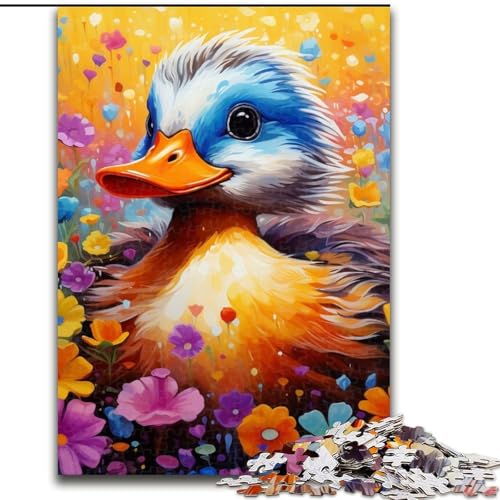 1000-teiliges Puzzle für Erwachsene,Bunte Entenblumen,aus Holz,ideal für Familienspaß,Entspannung, 50x75cm,Spaß für die ganze Familie,Basteln,perfekt für Geburtstage,Feiertage 1000-teiliges Puzzle für Erwachsene,Bunte Entenblumen,aus Holz,ideal für Familienspaß,Entspannung, 50x75cm,Spaß für die ganze Familie,Basteln,perfekt für Geburtstage,Feiertage von LiJianXXE