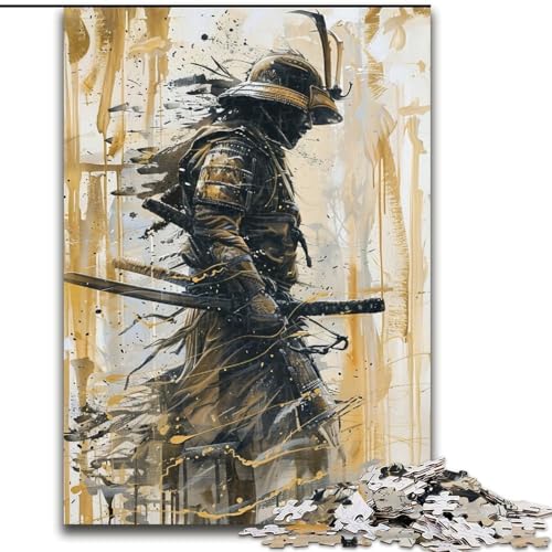 1000-teiliges Puzzle für Erwachsene und Jugendliche, japanischer Ninja, Spielzeug, Lernspiele, Stressabbau, Stärkung der Liebe zwischen Paaren (Größe 50x75cm) von LiJianXXE