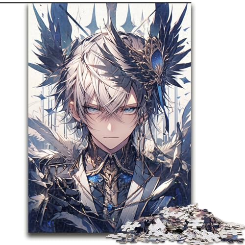 1000-teiliges Puzzle für Erwachsene und Teenager, Anime Devil Boy, Spielzeug, Lernspiele, Stressabbau, Stärkung der Liebe zwischen Paaren (Größe 50x75cm) von LiJianXXE