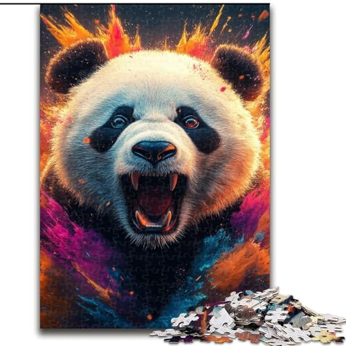 1000-teiliges Puzzle für Erwachsene und Teenager, Panda, Spielzeug, Lernspiele, Stressabbau, Stärkung der Liebe zwischen Paaren (Größe 50x75cm) von LiJianXXE