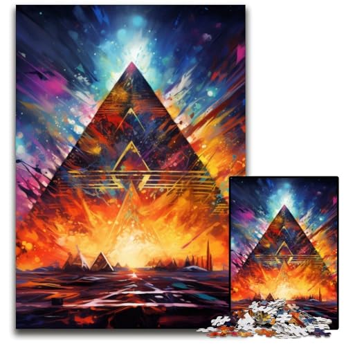 Ägyptische Pyramiden, 1000-teiliges Puzzle für Erwachsene, Kartonpuzzle für Erwachsene, für Teenager und Familienspaß – DIY-Denkspiel, Geschenk, 26x38cm/10,23x14,96 Zoll Ägyptische Pyramiden, 1000-teiliges Puzzle für Erwachsene, Kartonpuzzle für Erwachsene, für Teenager und Familienspaß – DIY-Denkspiel, Geschenk, 26x38cm/10,23x14,96 Zoll von LiJianXXE