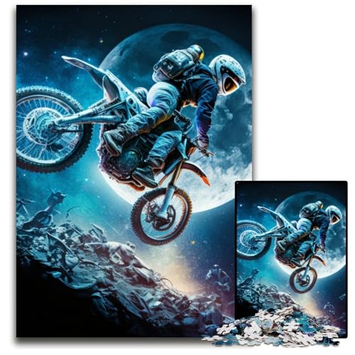 Astronaut spielt Saxophon-Puzzle für Erwachsene, 1000-teiliges Holzpuzzle, schwieriges Denkspiel für Jugendliche, 50x75cm/19,68x29,52 Zoll Astronaut spielt Saxophon-Puzzle für Erwachsene, 1000-teiliges Holzpuzzle, schwieriges Denkspiel für Jugendliche, 50x75cm/19,68x29,52 Zoll von LiJianXXE