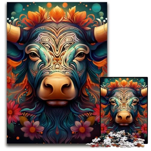 Bunte Yak-Puzzles für Erwachsene, 1000 Kartonpuzzles, interaktives Familienspiel, Denksportaufgabe, Lernspielzeug, 26x38cm/10,23x14,96 Zoll Bunte Yak-Puzzles für Erwachsene, 1000 Kartonpuzzles, interaktives Familienspiel, Denksportaufgabe, Lernspielzeug, 26x38cm/10,23x14,96 Zoll von LiJianXXE