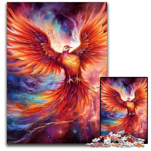 Colorful Art Phoenix 1000-Teile-Puzzle für Erwachsene Puzzles für Erwachsene Denkspiel, interaktives Familienspiel, geeignet für Kinder ab 14 Jahren, 26x38cm/10,23x14,96 Zoll Colorful Art Phoenix 1000-Teile-Puzzle für Erwachsene Puzzles für Erwachsene Denkspiel, interaktives Familienspiel, geeignet für Kinder ab 14 Jahren, 26x38cm/10,23x14,96 Zoll von LiJianXXE