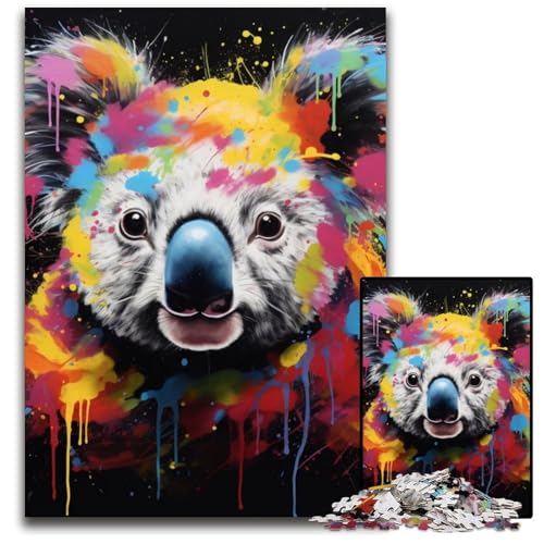 Erdmännchen-Graffiti-Gemälde,1000-teiliges Puzzle für Erwachsene,schwierige Puzzles für Erwachsene,perfekt für Familienspaß an Weihnachten,Thanksgiving,Geburtstagen und Ostern,50x75cm/19,68x29,52 Zoll Erdmännchen-Graffiti-Gemälde,1000-teiliges Puzzle für Erwachsene,schwierige Puzzles für Erwachsene,perfekt für Familienspaß an Weihnachten,Thanksgiving,Geburtstagen und Ostern,50x75cm/19,68x29,52 Zoll von LiJianXXE