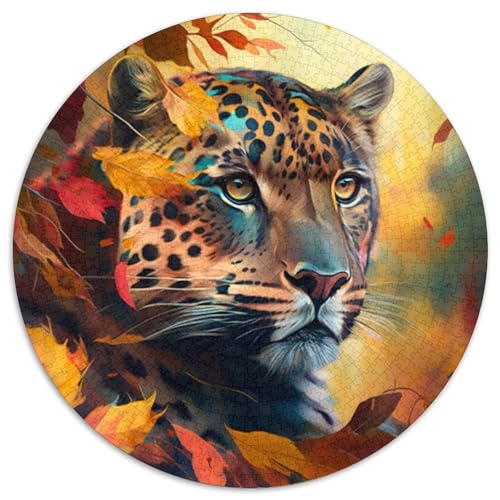 Fantasy-Leoparden-Puzzle 1000 Teile für Erwachsene, Unmögliches Puzzle für Erwachsene, Lernspielzeug für Teenager, Heimbüro-Dekor, 67,5 x 67,5 cm Fantasy-Leoparden-Puzzle 1000 Teile für Erwachsene, Unmögliches Puzzle für Erwachsene, Lernspielzeug für Teenager, Heimbüro-Dekor, 67,5 x 67,5 cm von LiJianXXE