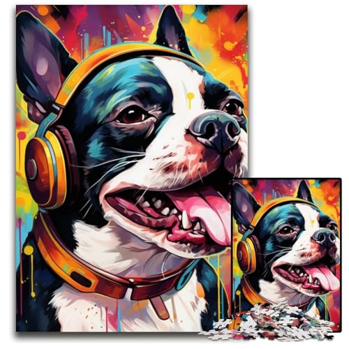 Hunde-Puzzle für Erwachsene, 1000-teiliges Puzzle für Erwachsene, anspruchsvolles DIY-Denkspiel für Teenager, 50x75cm/19,68x29,52 Zoll Hunde-Puzzle für Erwachsene, 1000-teiliges Puzzle für Erwachsene, anspruchsvolles DIY-Denkspiel für Teenager, 50x75cm/19,68x29,52 Zoll von LiJianXXE