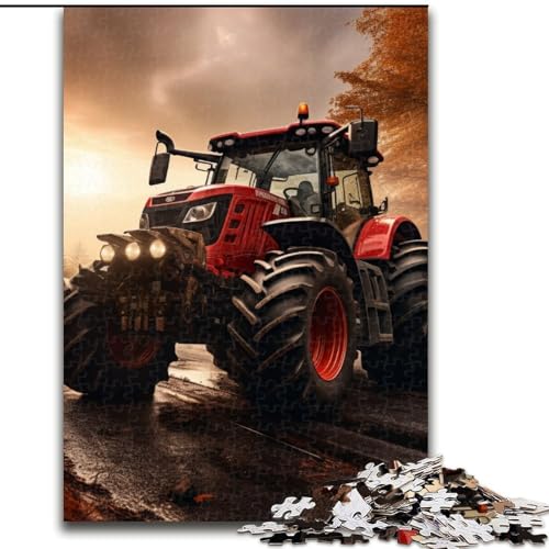 JigsawPuzzle 1000 Teile für Erwachsene Traktorgeräte Puzzles aus Holz, anspruchsvolles Denkspiel für Teenager, Spaß für den Familienspieleabend 1000 Stück(50x75cm) von LiJianXXE