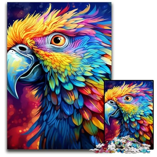 Papageien-Puzzle 1000 Teile für Erwachsene, Puzzle für Erwachsene, Gehirn-Herausforderung, Teenager und Heimdekoration, 50x75cm/19,68x29,52 Zoll Papageien-Puzzle 1000 Teile für Erwachsene, Puzzle für Erwachsene, Gehirn-Herausforderung, Teenager und Heimdekoration, 50x75cm/19,68x29,52 Zoll von LiJianXXE