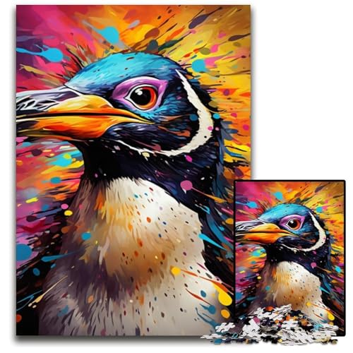 Pinguin-Puzzle für Erwachsene, 1000-teiliges Puzzle für Erwachsene, anspruchsvolles DIY-Denkspiel für Teenager, 50x75cm/19,68x29,52 Zoll Pinguin-Puzzle für Erwachsene, 1000-teiliges Puzzle für Erwachsene, anspruchsvolles DIY-Denkspiel für Teenager, 50x75cm/19,68x29,52 Zoll von LiJianXXE