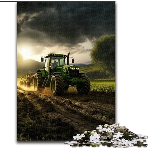 Puzzle 1000 Teile, Traktor-Anbaugeräte, aus Pappe, anspruchsvolles DIY-Denkspiel, perfektes Familienspiel oder dekoratives Geschenk, 1000 Teile(26x38cm) von LiJianXXE