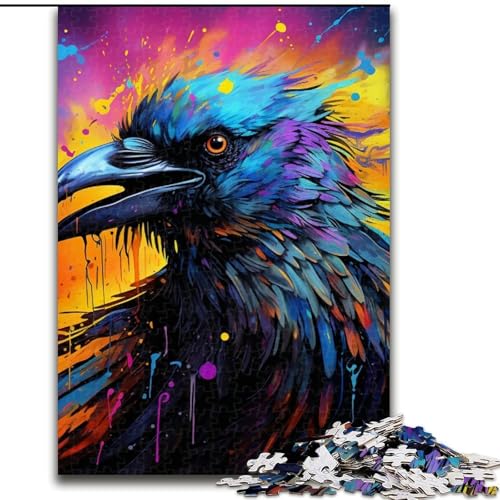 Puzzle 1000 Teile „Krähenblumen“ aus Holz, Eltern, Partner, Freunde – ab 14 Jahren, 50x75cm, für Heimdekoration, Gehirntraining Puzzle 1000 Teile „Krähenblumen“ aus Holz, Eltern, Partner, Freunde – ab 14 Jahren, 50x75cm, für Heimdekoration, Gehirntraining von LiJianXXE