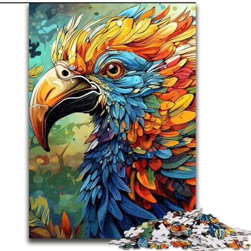 Puzzle 1000 Teile „Psychedelischer Vogel“ aus Holz, Eltern, Partner, Freunde – ab 14 Jahren, 50x75cm, Geburtstagsgeschenkidee, anspruchsvolles Denkspiel Puzzle 1000 Teile „Psychedelischer Vogel“ aus Holz, Eltern, Partner, Freunde – ab 14 Jahren, 50x75cm, Geburtstagsgeschenkidee, anspruchsvolles Denkspiel von LiJianXXE