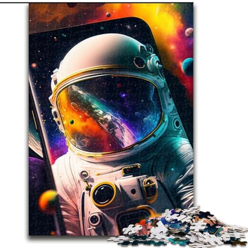 Puzzle 1000 Teile Astronaut aus Holz, Eltern, Partner, Freunde – ab 14 Jahren, 50x75cm, Geburtstagsgeschenkidee, anspruchsvolles Denkspiel Puzzle 1000 Teile Astronaut aus Holz, Eltern, Partner, Freunde – ab 14 Jahren, 50x75cm, Geburtstagsgeschenkidee, anspruchsvolles Denkspiel von LiJianXXE