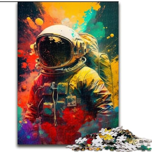 Puzzle 1000 Teile Astronaut aus Holz, Eltern, Partner, Freunde – ab 14 Jahren, 50x75cm, Geburtstagsgeschenkidee, anspruchsvolles Denkspiel Puzzle 1000 Teile Astronaut aus Holz, Eltern, Partner, Freunde – ab 14 Jahren, 50x75cm, Geburtstagsgeschenkidee, anspruchsvolles Denkspiel von LiJianXXE