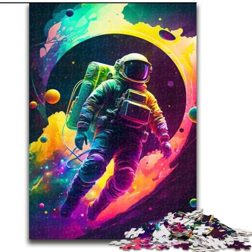 Puzzle 1000 Teile Astronaut aus Holz, Eltern, Partner, Freunde – ab 14 Jahren, 50x75cm, Geburtstagsgeschenkidee, anspruchsvolles Denkspiel Puzzle 1000 Teile Astronaut aus Holz, Eltern, Partner, Freunde – ab 14 Jahren, 50x75cm, Geburtstagsgeschenkidee, anspruchsvolles Denkspiel von LiJianXXE