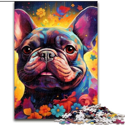 Puzzle 1000 Teile Bulldogge aus Holz, Kinder ab 14 Jahren, 50x75cm, Spaß für die ganze Familie, Basteln, perfekt für Geburtstage, Feiertage Puzzle 1000 Teile Bulldogge aus Holz, Kinder ab 14 Jahren, 50x75cm, Spaß für die ganze Familie, Basteln, perfekt für Geburtstage, Feiertage von LiJianXXE