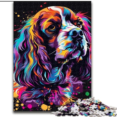 Puzzle 1000 Teile Cocker Spaniel aus Holz, Kinder ab 14 Jahren, 50x75cm, Spaß für die ganze Familie, Basteln, perfekt für Geburtstage, Feiertage Puzzle 1000 Teile Cocker Spaniel aus Holz, Kinder ab 14 Jahren, 50x75cm, Spaß für die ganze Familie, Basteln, perfekt für Geburtstage, Feiertage von LiJianXXE