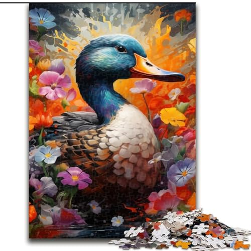 Puzzle 1000 Teile Ente aus Holz, Eltern, Partner, Freunde – ab 14 Jahren, 50x75cm, Geburtstagsgeschenkidee, anspruchsvolles Denkspiel Puzzle 1000 Teile Ente aus Holz, Eltern, Partner, Freunde – ab 14 Jahren, 50x75cm, Geburtstagsgeschenkidee, anspruchsvolles Denkspiel von LiJianXXE