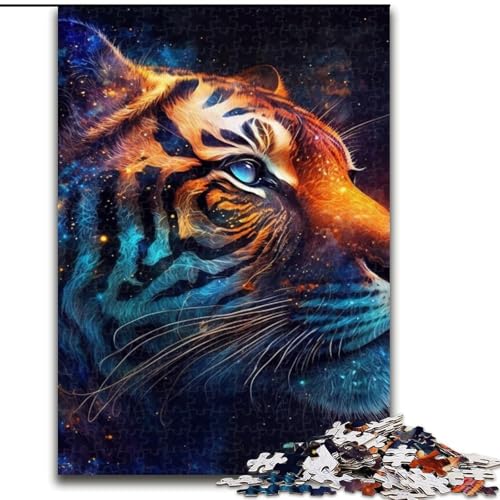 Puzzle 1000 Teile Fantasie-Tiger aus Holz, Kinder ab 14 Jahren, 50x75cm, Spaß für die ganze Familie, Basteln, perfekt für Geburtstage, Feiertage Puzzle 1000 Teile Fantasie-Tiger aus Holz, Kinder ab 14 Jahren, 50x75cm, Spaß für die ganze Familie, Basteln, perfekt für Geburtstage, Feiertage von LiJianXXE