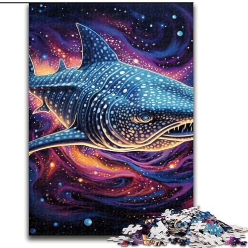 Puzzle 1000 Teile Hai aus Holz, Hochschwieriges Denkspiel für Jugendliche 50x75cm für Geburtstage, Feiertage und besondere Anlässe Puzzle 1000 Teile Hai aus Holz, Hochschwieriges Denkspiel für Jugendliche 50x75cm für Geburtstage, Feiertage und besondere Anlässe von LiJianXXE