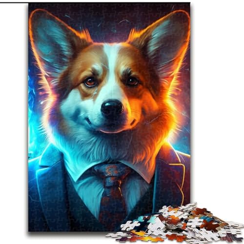 Puzzle 1000 Teile Jigsaw Boss Pomeranian aus Holz, Hochschwieriges Denkspiel für Teenager 50x75cm für Geburtstage, Feiertage und besondere Anlässe Puzzle 1000 Teile Jigsaw Boss Pomeranian aus Holz, Hochschwieriges Denkspiel für Teenager 50x75cm für Geburtstage, Feiertage und besondere Anlässe von LiJianXXE