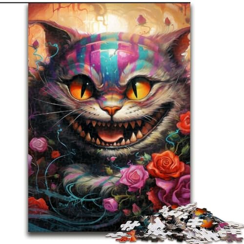 Puzzle 1000 Teile Katze aus Holz, Eltern, Partner, Freunde – ab 14 Jahren, 50x75cm, Geburtstagsgeschenkidee, anspruchsvolles Denkspiel Puzzle 1000 Teile Katze aus Holz, Eltern, Partner, Freunde – ab 14 Jahren, 50x75cm, Geburtstagsgeschenkidee, anspruchsvolles Denkspiel von LiJianXXE