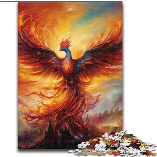 Puzzle 1000 Teile Phönix aus Holz, Eltern, Partner, Freunde – ab 14 Jahren, 50x75cm, Geburtstagsgeschenkidee, anspruchsvolles Denkspiel Puzzle 1000 Teile Phönix aus Holz, Eltern, Partner, Freunde – ab 14 Jahren, 50x75cm, Geburtstagsgeschenkidee, anspruchsvolles Denkspiel von LiJianXXE