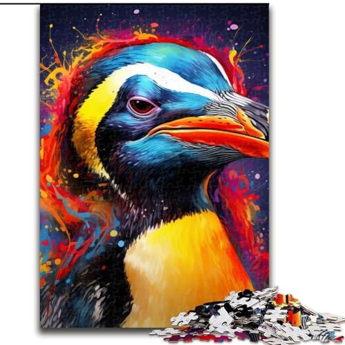 Puzzle 1000 Teile Pinguin aus Holz, Kinder ab 14 Jahren, 50x75cm, Spaß für die ganze Familie, Basteln, perfekt für Geburtstage, Feiertage Puzzle 1000 Teile Pinguin aus Holz, Kinder ab 14 Jahren, 50x75cm, Spaß für die ganze Familie, Basteln, perfekt für Geburtstage, Feiertage von LiJianXXE