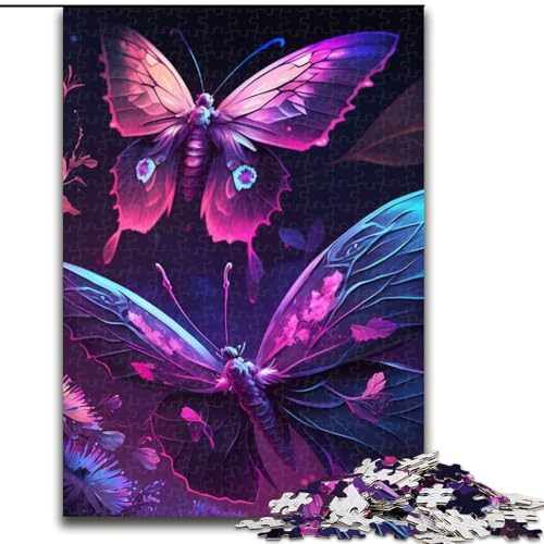 Puzzle 1000 Teile Schmetterlingskunst aus Holz, schwieriges Denkspiel für Teenager, 50x75cm, für Geburtstage, Feiertage und besondere Anlässe Puzzle 1000 Teile Schmetterlingskunst aus Holz, schwieriges Denkspiel für Teenager, 50x75cm, für Geburtstage, Feiertage und besondere Anlässe von LiJianXXE