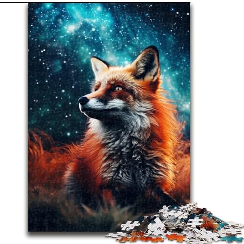 Puzzle 1000 Teile Star Fox aus Holz, perfektes Weihnachts- und Neujahrsgeschenk, Feiertagsgeschenk 50x75cm, Lernspielzeug für Teenager, Heimbüro-Dekor von LiJianXXE