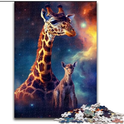 Puzzle 1000 Teile Sternennacht-Giraffe aus Holz, Kinder ab 14 Jahren, 50x75cm, Spaß für die ganze Familie, Basteln, perfekt für Geburtstage, Feiertage Puzzle 1000 Teile Sternennacht-Giraffe aus Holz, Kinder ab 14 Jahren, 50x75cm, Spaß für die ganze Familie, Basteln, perfekt für Geburtstage, Feiertage von LiJianXXE