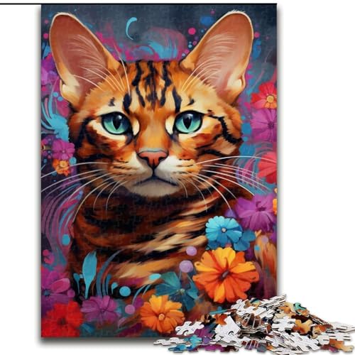 Puzzle 1000 Teile für Erwachsene, Bichon Frise, aus Holz, perfekte Dekoration für Zuhause oder das Büro, 50x75cm, für Geburtstage, Feiertage, Weihnachten, Halloween Puzzle 1000 Teile für Erwachsene, Bichon Frise, aus Holz, perfekte Dekoration für Zuhause oder das Büro, 50x75cm, für Geburtstage, Feiertage, Weihnachten, Halloween von LiJianXXE