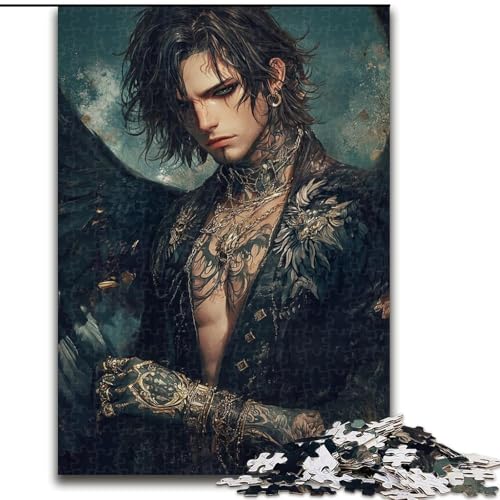 Puzzle 1000 Teile für Erwachsene, Geschenke, Anime-Dämon, für und ab 14 Jahren, pädagogisches Lernspielzeug, Familienspiele, Geburtstagsgeschenk (Größe 26x38cm) von LiJianXXE