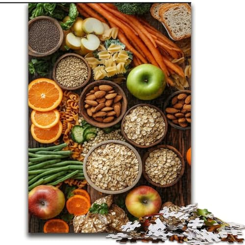 Puzzle 1000 Teile für Erwachsene, Geschenke, Gemüsesammlung, Elefantenspielzeug, intellektuelles Spiel, Geburtstagsgeschenk, Geschenke, Wandkunst für Kinder ab 14 Jahren (Größe 26x38cm) von LiJianXXE