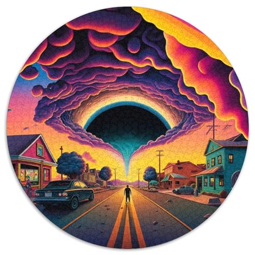 Puzzle 1000 Teile für Erwachsene, Neon Road, unmögliche Puzzles für Erwachsene, Geburtstage und Feiertage, 67,5 x 67,5 cm Puzzle 1000 Teile für Erwachsene, Neon Road, unmögliche Puzzles für Erwachsene, Geburtstage und Feiertage, 67,5 x 67,5 cm von LiJianXXE