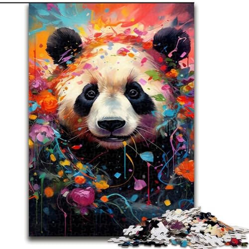 Puzzle 1000 Teile für Erwachsene, Panda, aus Holz, einzigartige DIY-Geschenkidee zur Heimdekoration, 50x75cm, anspruchsvolles Denkspiel – entspannendes Spielzeug für Teenager Puzzle 1000 Teile für Erwachsene, Panda, aus Holz, einzigartige DIY-Geschenkidee zur Heimdekoration, 50x75cm, anspruchsvolles Denkspiel – entspannendes Spielzeug für Teenager von LiJianXXE