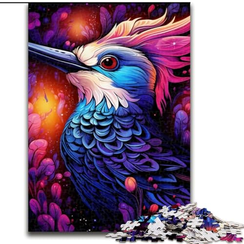 Puzzle 1000 Teile für Erwachsene, bunter Specht aus Holz, perfekte Dekoration für Zuhause oder das Büro, 50x75cm, für Geburtstage, Feiertage, Weihnachten, Halloween Puzzle 1000 Teile für Erwachsene, bunter Specht aus Holz, perfekte Dekoration für Zuhause oder das Büro, 50x75cm, für Geburtstage, Feiertage, Weihnachten, Halloween von LiJianXXE