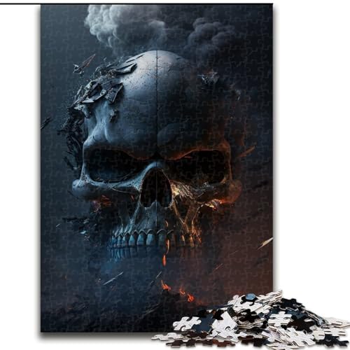 Puzzle 1000 Teile für Erwachsene,schöner Totenkopf aus Holz,lustiges Geschenk und Aktivität für zu Hause,50x75cm,Spielgeschenk für Erwachsene,interaktives Familienspiel,Gehirn-Herausforderungsgeschenk Puzzle 1000 Teile für Erwachsene,schöner Totenkopf aus Holz,lustiges Geschenk und Aktivität für zu Hause,50x75cm,Spielgeschenk für Erwachsene,interaktives Familienspiel,Gehirn-Herausforderungsgeschenk von LiJianXXE