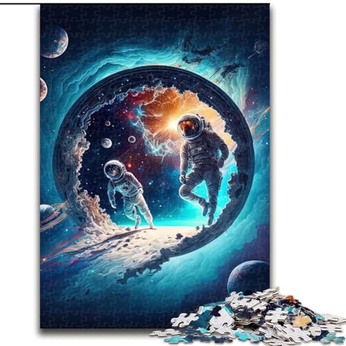 Puzzle 1000 Teile für Erwachsene Astronaut aus Holz, mit interaktivem Familienspiel, Kinder ab 14 Jahren, 50x75cm, Weihnachten oder Geburtstage Puzzle 1000 Teile für Erwachsene Astronaut aus Holz, mit interaktivem Familienspiel, Kinder ab 14 Jahren, 50x75cm, Weihnachten oder Geburtstage von LiJianXXE